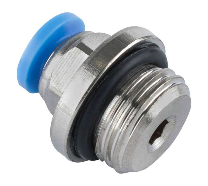 AirCraft 1/4 Inch Straight Stud with O-rings (4mm)