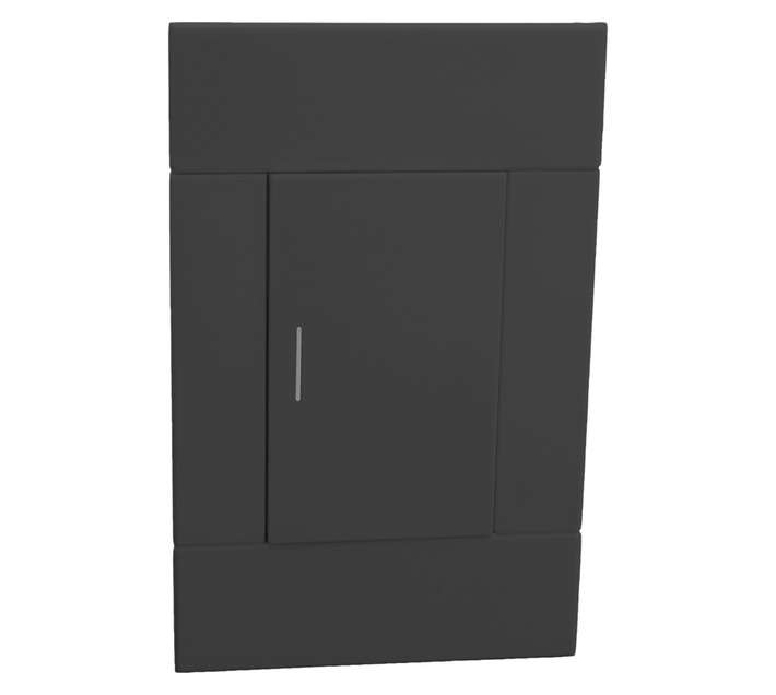 Veti 2VC1101 2x4 Bell Press Switch - Charcoal
