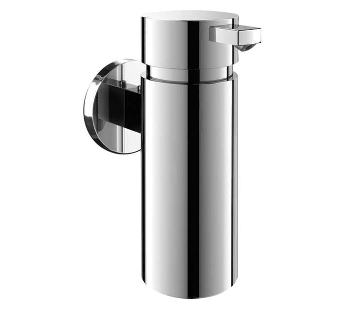 Zack Scala Wall Mountable Soap Dispenser - Silver (200ml)