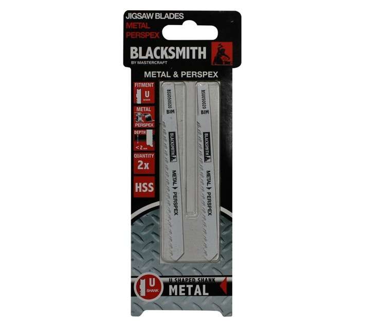 Blacksmith Bold U Shank metal Prsp 2mm HSS Jigsaw Blade (2 piece)
