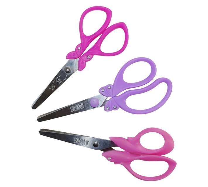 Crazy Crafts Princess Scissors - Assorted