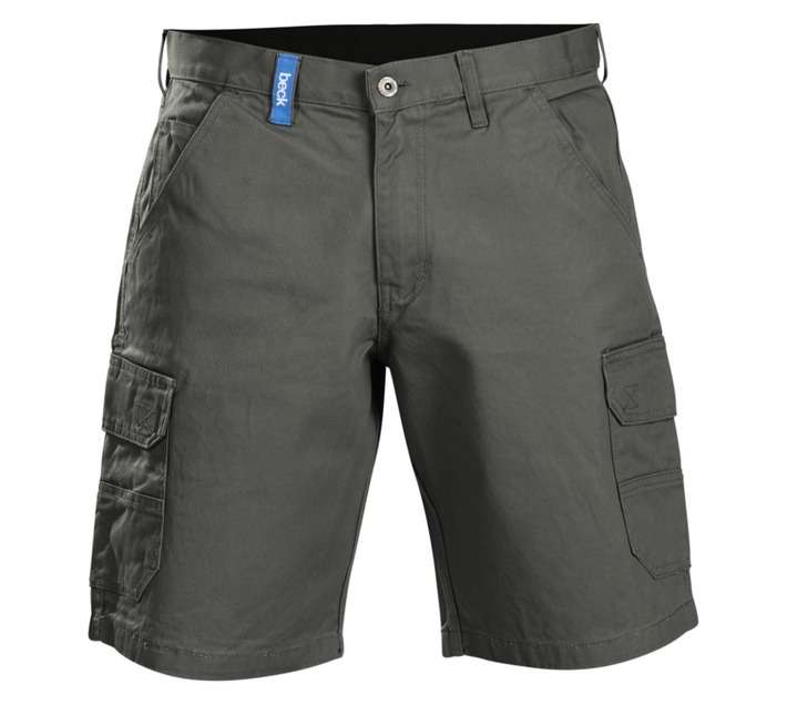 Cargo Shorts 100% Cotton - Olive (Size 30)