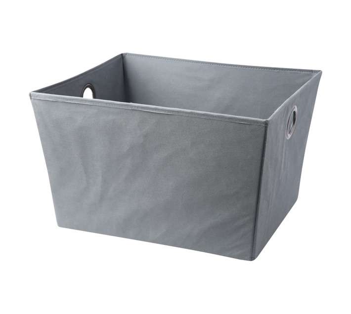First Dutch Brands Large Storage Box - Grey (420 x 350 x 260mm)