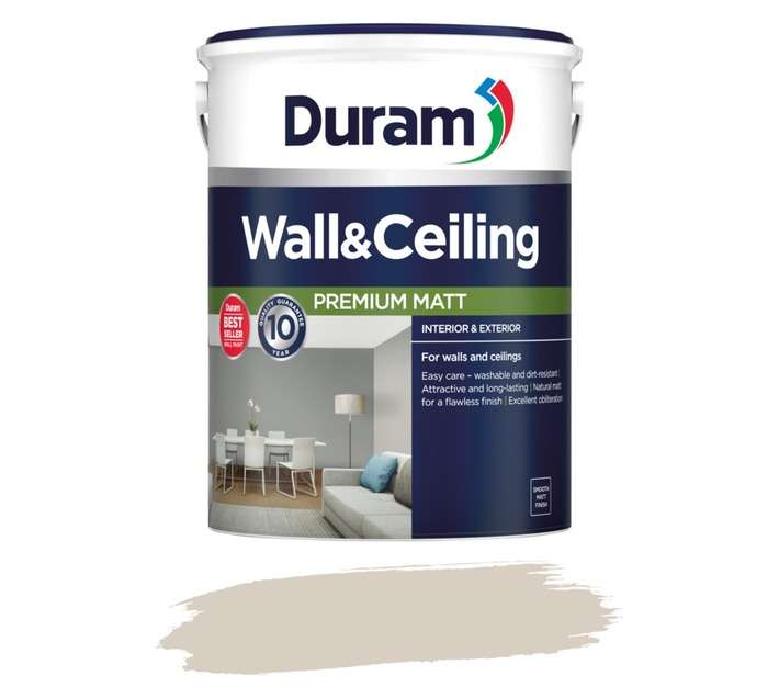 Duram Wall and Ceiling - Macadamia (5L)