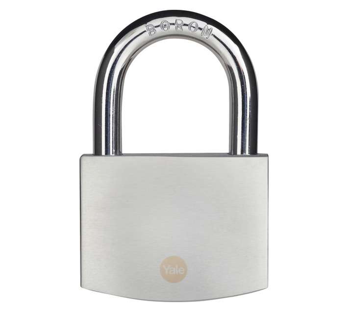 Yale Brass/Chrome Padlock (70mm)