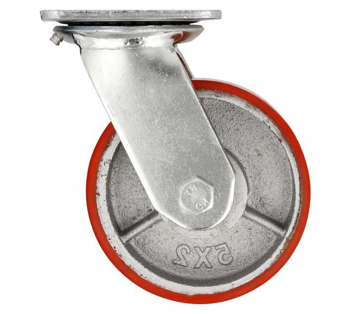 Hillaldam 870185 Polyurethane Plated Castor SP (125mm)