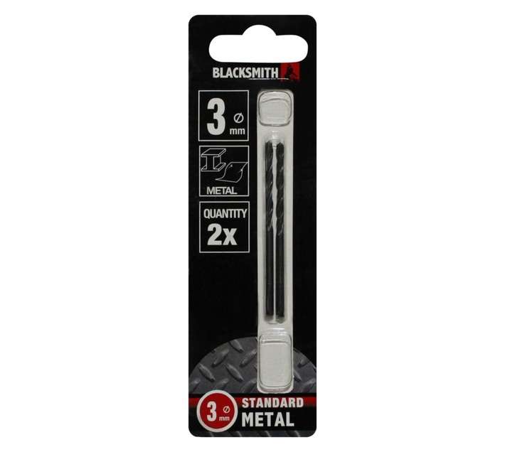 Blacksmith 3.0mm HSS Drill Bit (2 piece)
