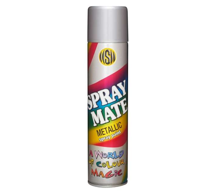 Spraymate Spray Paint Metallic - Mirror Chrome (250ml)