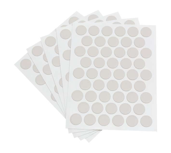 FIT 36 x Stick On Cover Caps - Cappuccino (14mm)