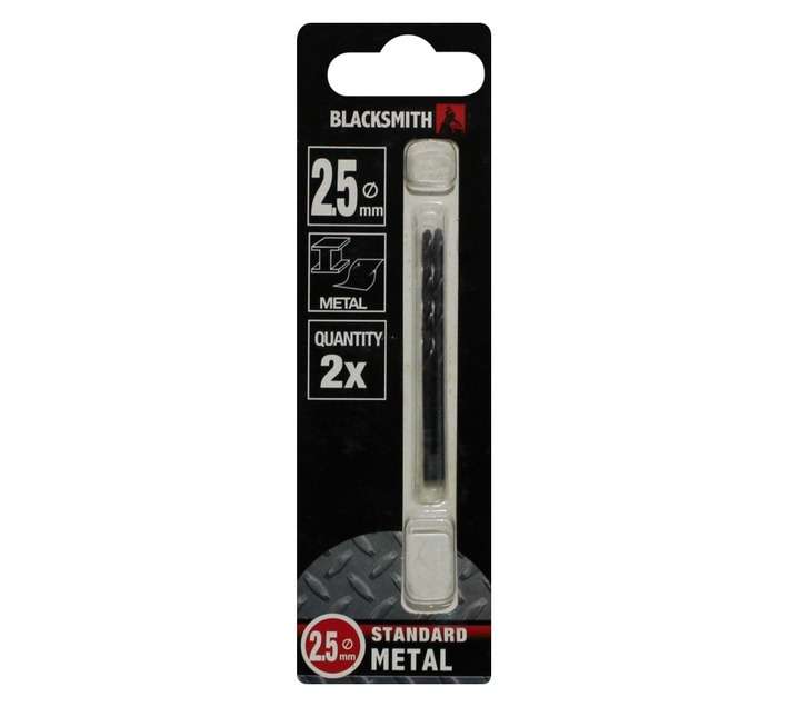 Blacksmith 2.5mm HSS Drill Bit (2 piece)