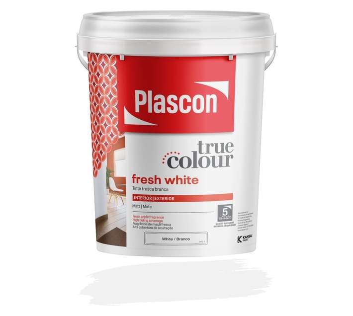 Plascon True Colour Fresh White - White (20L)
