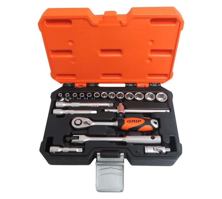 Grip GMS020 20 Piece 1/4 Drive Socket Wrench Set
