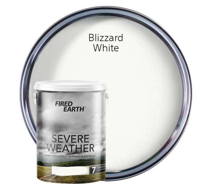 Fired Earth Severe Weather - Blizzard White (5L)