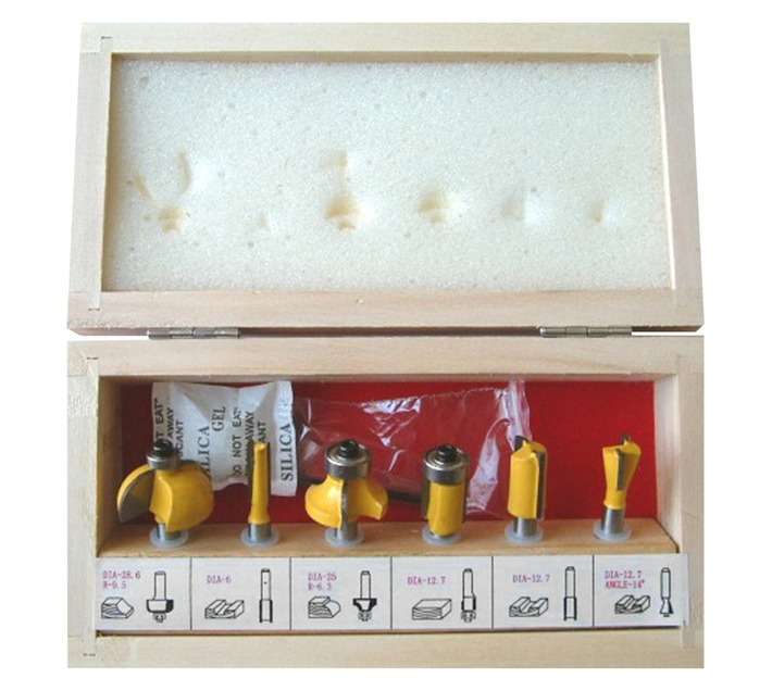 Tork Craft DY006A PL 6 x Router Bits