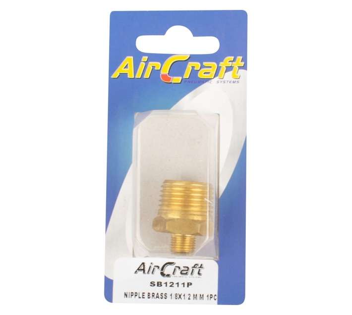 AirCraft Brass Nipple (1/8 - 1/2 Inch)