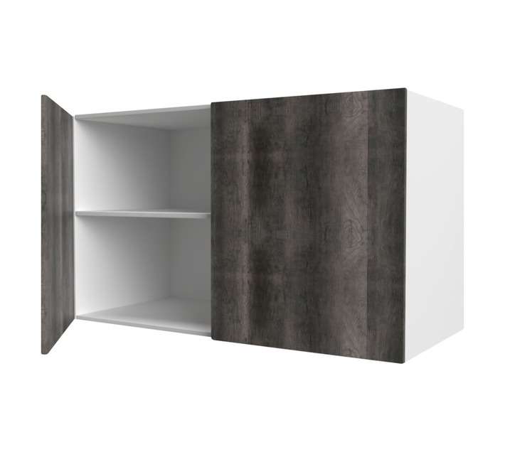 Home and Kitchen Melamine Top Cabinet Unit - Monument Oak (1200 x 300 x 720mm)