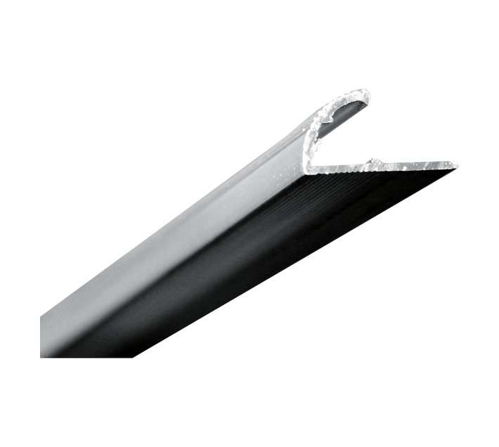 Salbev Carpet Round Edge Trim - Silver (2500 x 13mm)