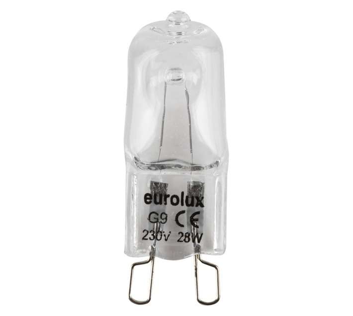 Eurolux 2 x G9 Halogen Globe - Warm White (28w)