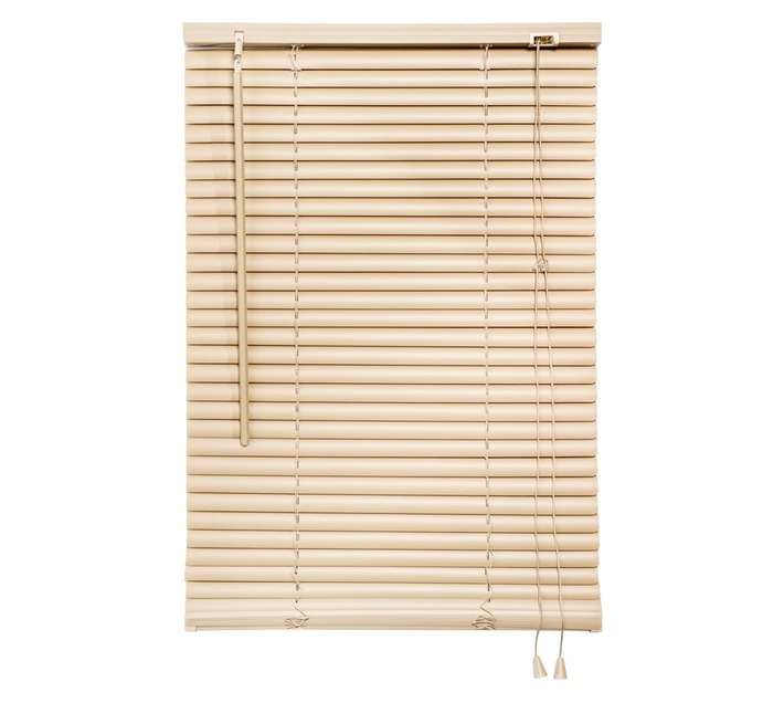 PVC Venetian Blinds - Champagne (1500 x 25 x 1600mm)
