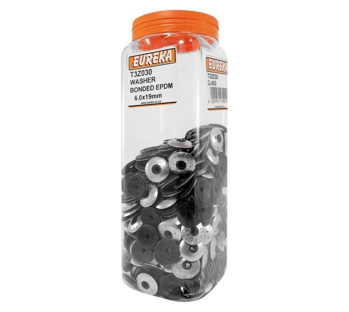 Eureka 400 x EPDM Bonded Washers (6 x 19mm)