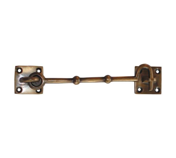 Euro Brass Cabin Hook - Antique Brass (150mm)