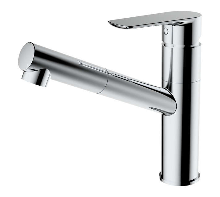 PULL-OUT SINK MIXER CHROME/MATT BLK