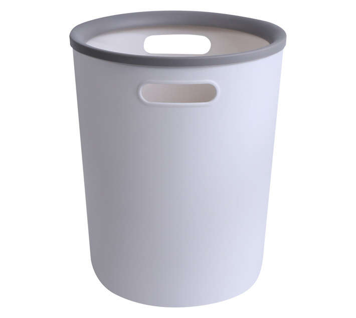 Dub-Bin Large Bathroom Waste Bin - White