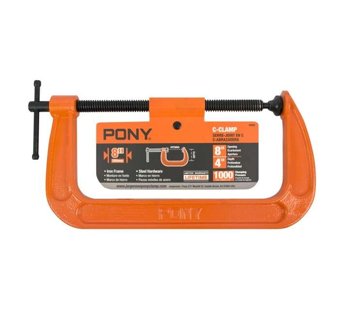 Pony Hand Clamp - Orange (38mm)