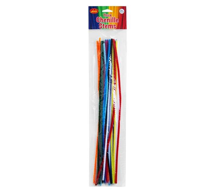 Dala Standard Chenille Stems - Assorted (20 Piece)