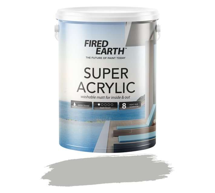 Fired Earth Inside Out Satin Acrylic - Upside Down (5L)