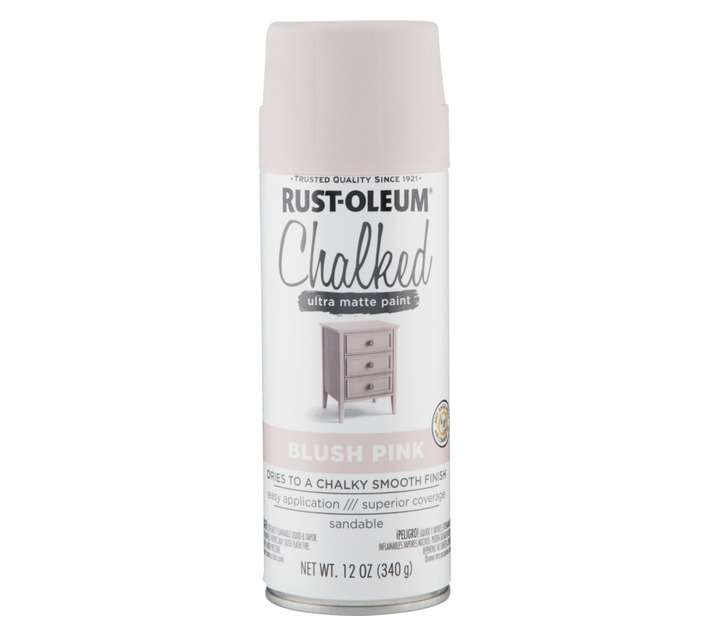 Rust-Oleum Spray Paint Chalked Ultra Matte - Blush Pink (340g)