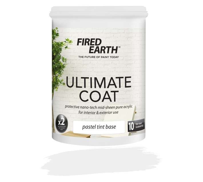 Fired Earth Ultimate Coat Pastel Base (1L)