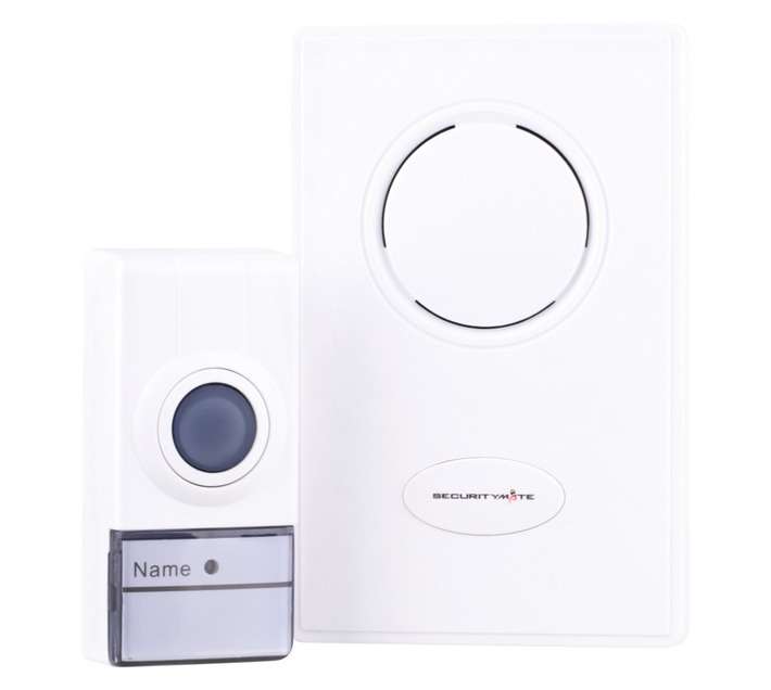 Securitymate Wireless Door Chime - White