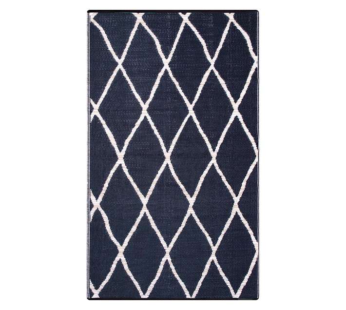 Fab Habitat Outdoor Rug Nairobi - Natural Black (1800 x 2750mm)