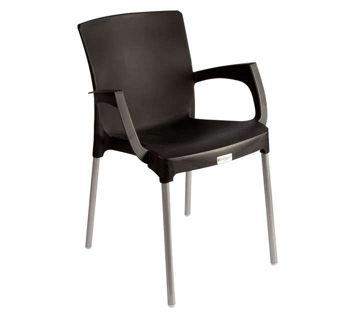 Napoli CH-TSST-BK-OD-B Arm Chair - Black (880 x 770 x 940mm)