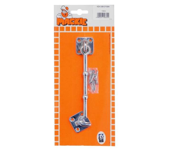 Mackie Cabin Hook 150mm - Chrome Plated