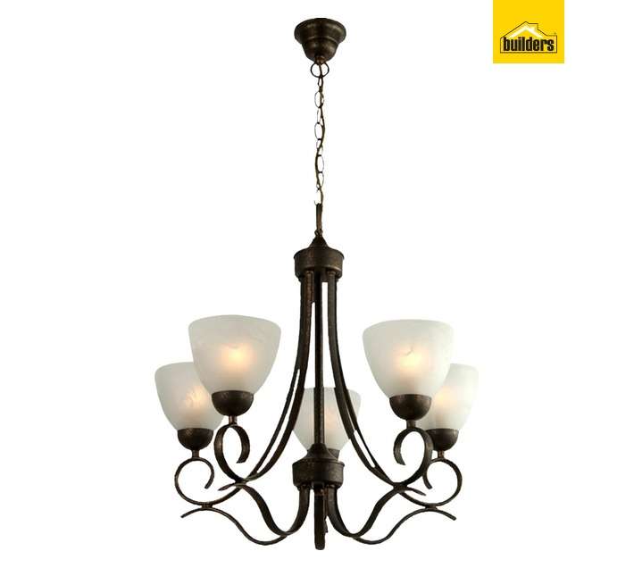 Radiant Beau Chandelier - Antique Bronze (550mm)