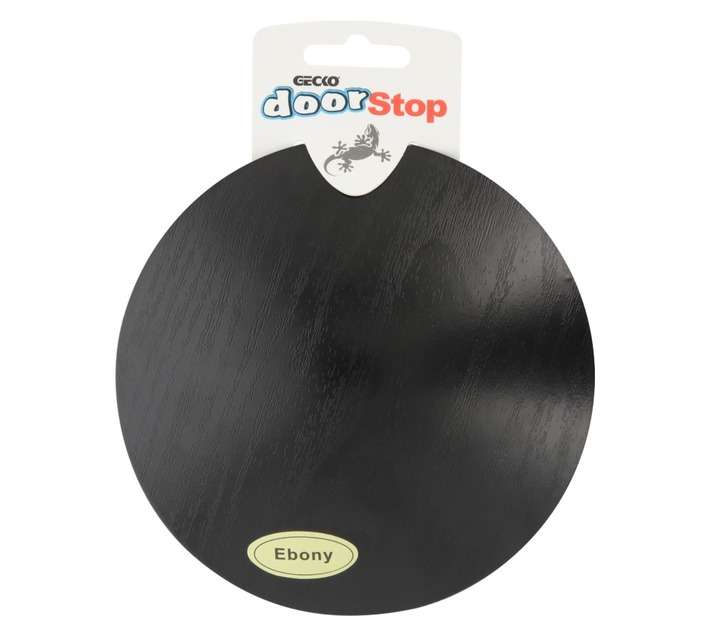 Gecko Resin Doorstop - Ebony