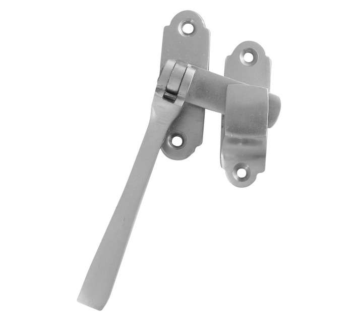 Euro Brass Window Casement Handle L No 5 - Satin Nickel