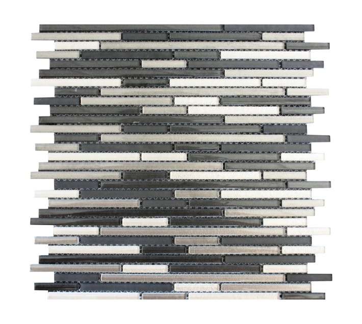Earthstone 37-3PK-LNER-MMX Mixed Linear Mosaic - Assorted (300 x 300 x 4mm)