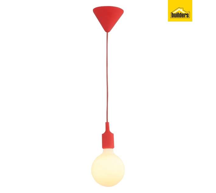 Eurolux P470RD Silicone Pendant - Red