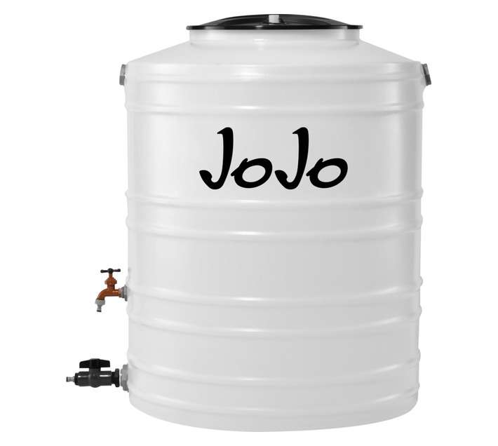 JoJo 500L Backwash Water Saver Tank - Natural White (1075 x 820mm)