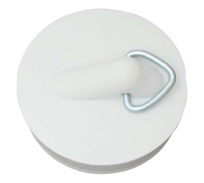 Dejay A62 Plastic Basin Plug - White (38mm)