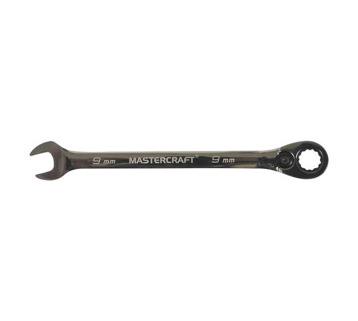 Mastercraft Ratchet Comb Wrench (9mm)