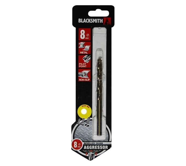 Blacksmith 8.0mm HSS Pilot Point Hex Shank Drill Bit