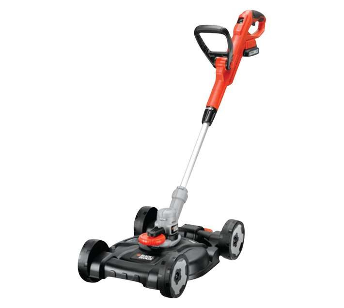 BLACK+DECKER 18V Lithium-ion 3-IN-1 Strimmer Grass Trimmer - STC1820CM-QW