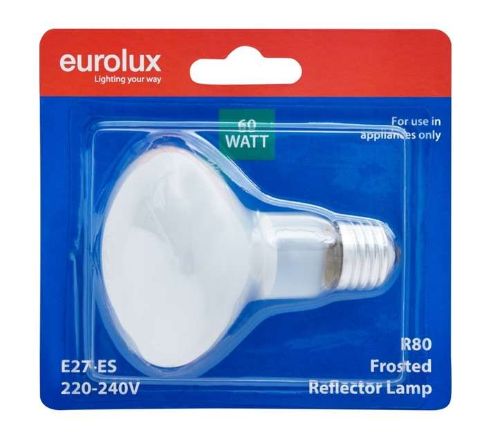 Eurolux E27 Incandescent Light - Warm White (60w)