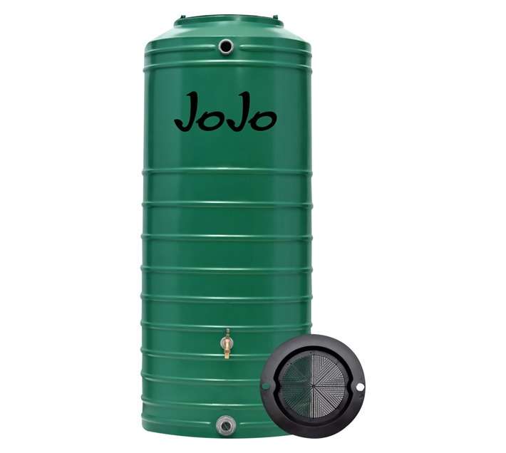JoJo Slimline Standard Water Tank - Green (750L)