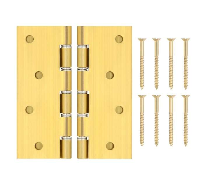 Mackie Butt Hinge - Dsw Brass (100 x 75mm)