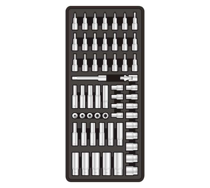 Fixman 57 Piece Deep Socket Set
